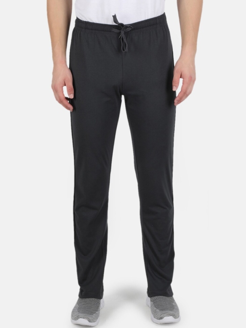 

Monte Carlo Men Grey Solid Track Pants
