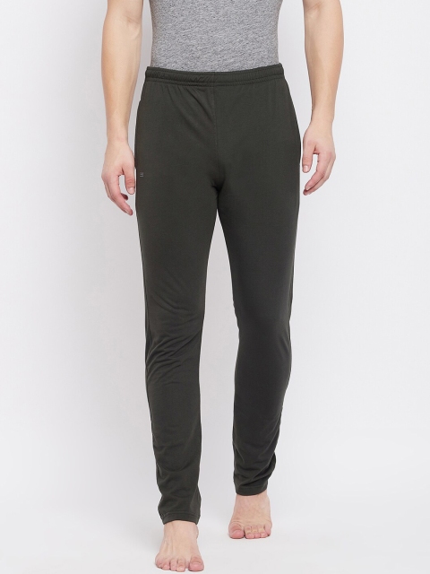 

Okane Men Olive Solid Lounge Pants