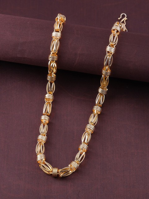 

Brandsoon Men 1 Gram Gold-Plated Antique Chain