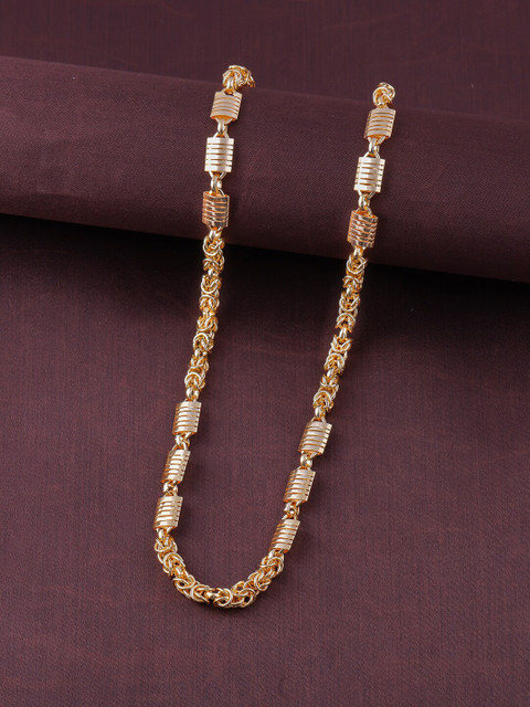 

Brandsoon Men Gold-Plated Antique Chain