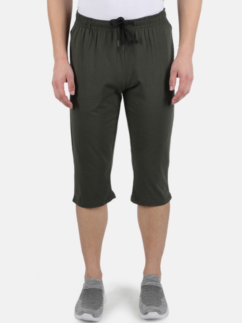 

Monte Carlo Men Olive Green Shorts