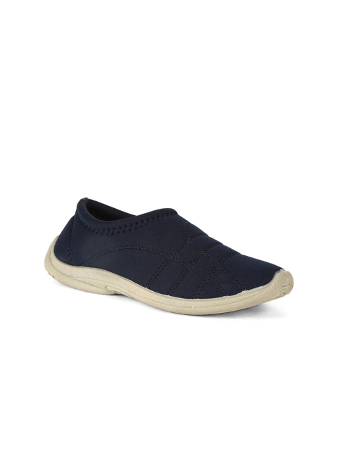 

Bata Women Blue Woven Design Slip-On Sneakers
