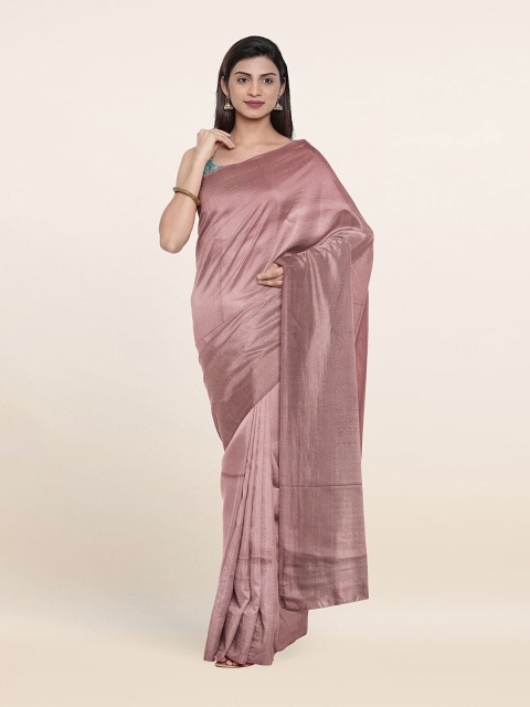 

Pothys Mauve Woven Design Art Silk Saree