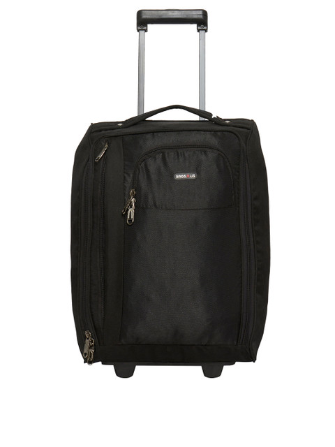 

Bags.R.us Unisex Black 34L Cabin Trolley Bag