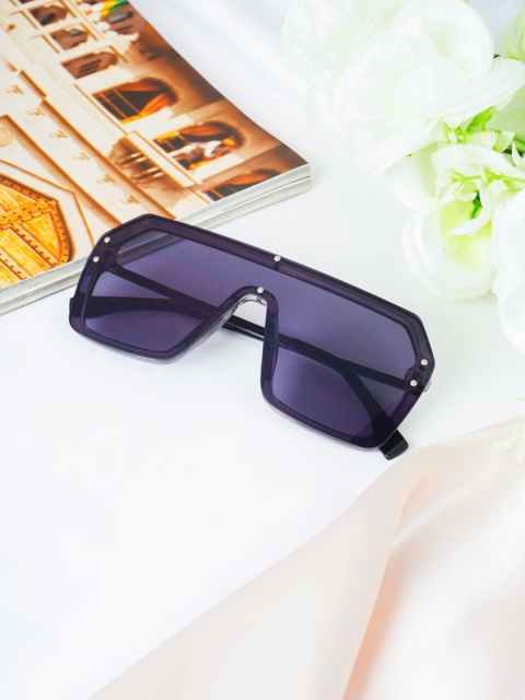 

Ferosh Unisex Black Lens & Black Oversized Sunglasses