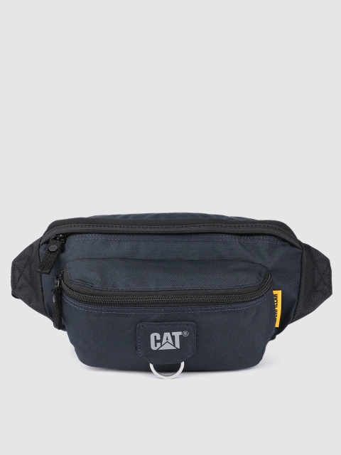 

CAT Unisex Black Solid Waist Pouch