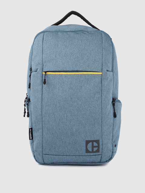 

CAT Blue Camouflage Backpack with Compression Straps