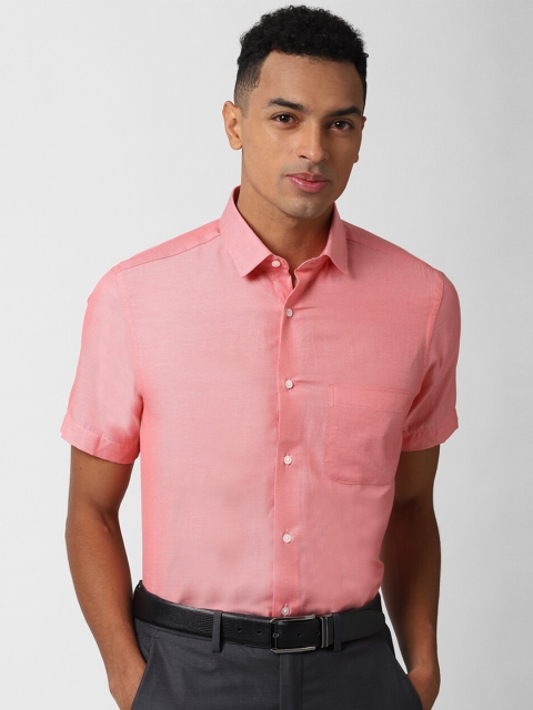 

Peter England Men Pink Formal Shirt