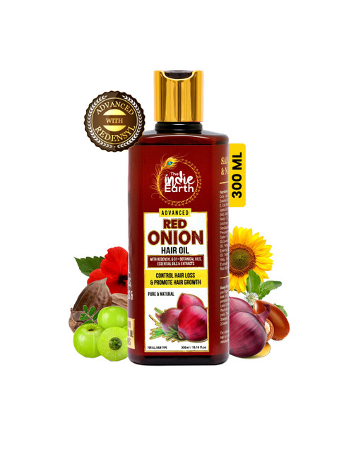

The Indie Earth Advanced Red Onion Hair Oil with Redensyl 300ml