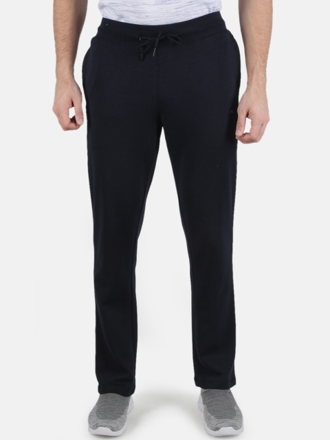 

Monte Carlo Men Navy Blue Solid Track Pants