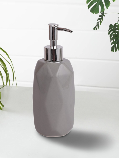 

House Of Accessories Grey Ceramic Soap Dispeser