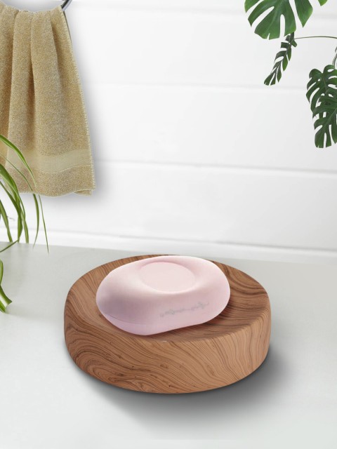 

House Of Accessories Brown Matte Ceramic Soap Dish