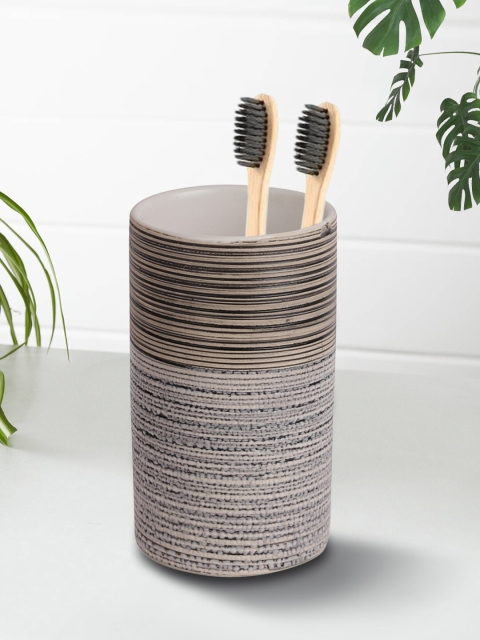 

House Of Accessories Grey Ceramic Tooth Brush