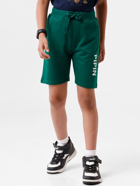 

PIPIN Boys Green Shorts