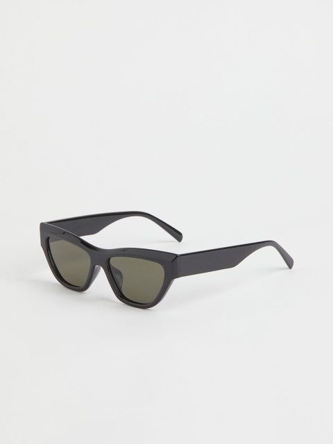 

H&M Women Black Lens Cateye Polarised Sunglasses