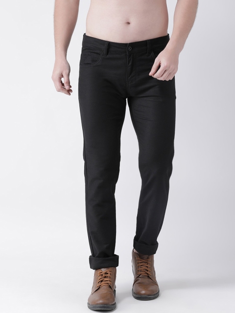 

Rex Straut Jeans Men Black Comfort Slim Fit Stretchable Jeans