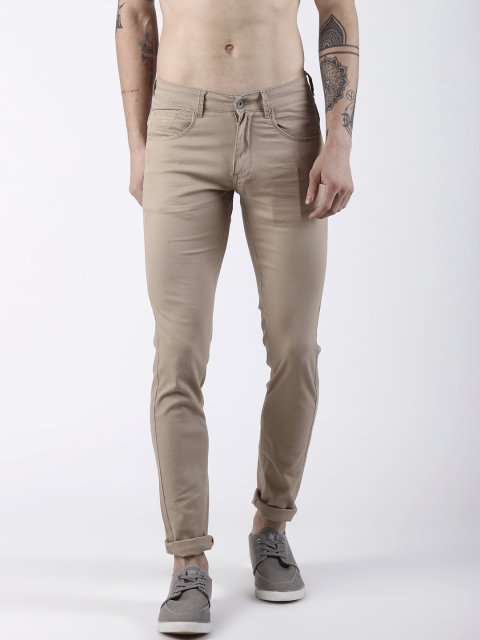 

Rex Straut Jeans Men Khaki Comfort Slim Fit Stretchable Jeans
