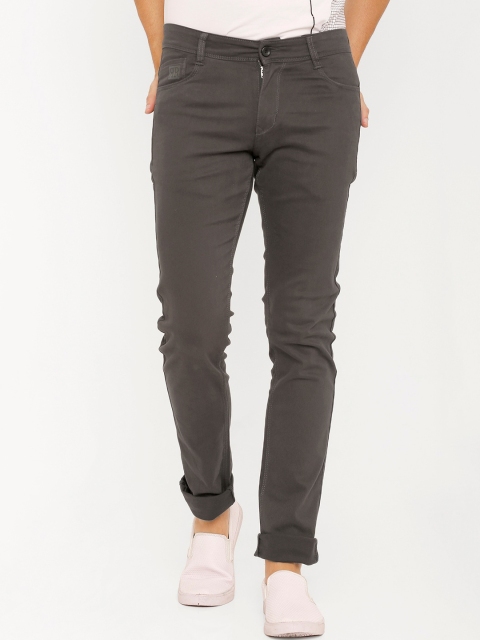 

Rex Straut Jeans Men Grey Comfort Slim Fit Stretchable Jeans
