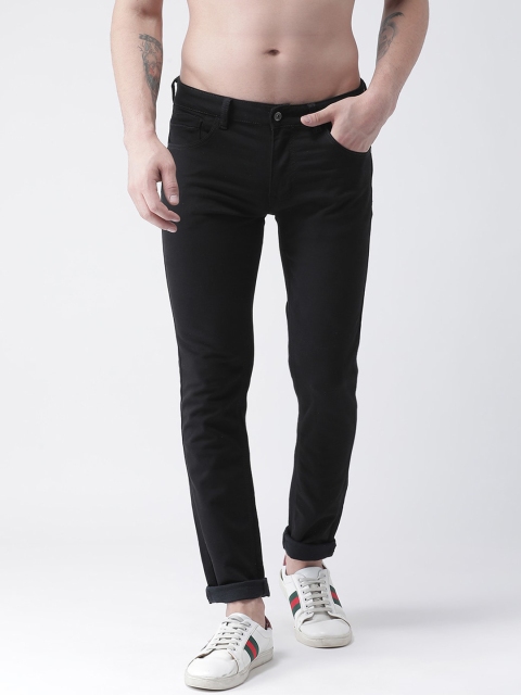

Rex Straut Jeans Men Black Comfort Slim Fit Stretchable Jeans
