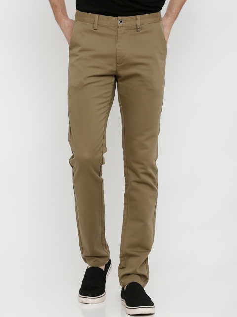 

Rex Straut Jeans Men Khaki Comfort Slim Fit Stretchable Jeans