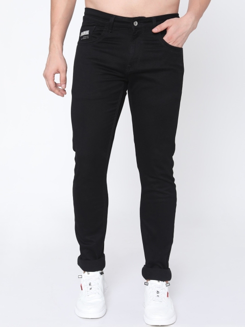 

Rex Straut Jeans Men Black Comfort Slim Fit Stretchable Jeans