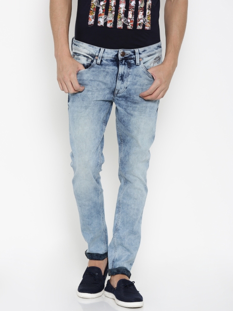 

Ed Hardy Men Blue Super Slim Fit Stretchable Jeans