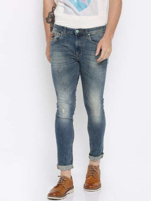 

Ed Hardy Men Blue Super Slim Fit Stretchable Jeans