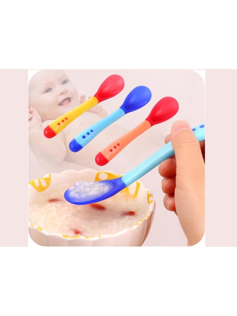 

The Little Lookers Set of 2 Temperature Sensing Spoons, Red