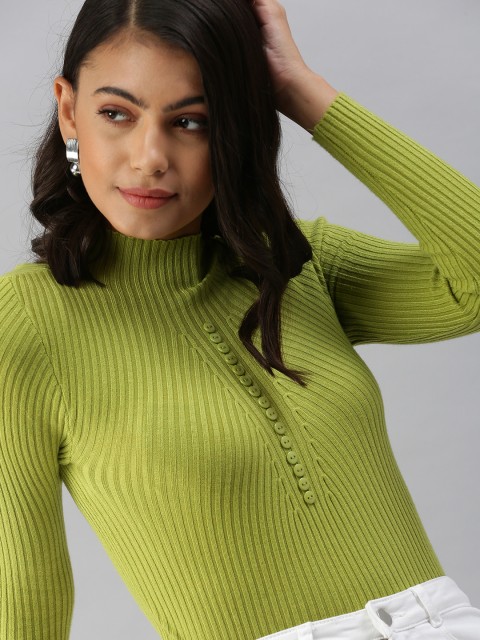 

SHOWOFF Green Striped Top