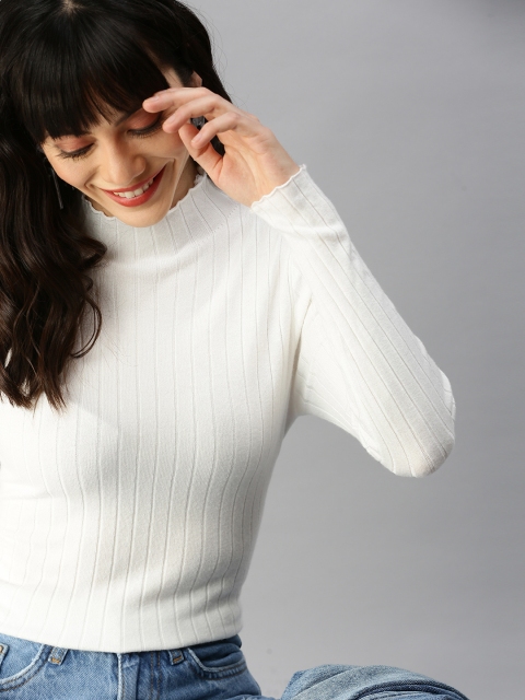 

SHOWOFF White Striped Top