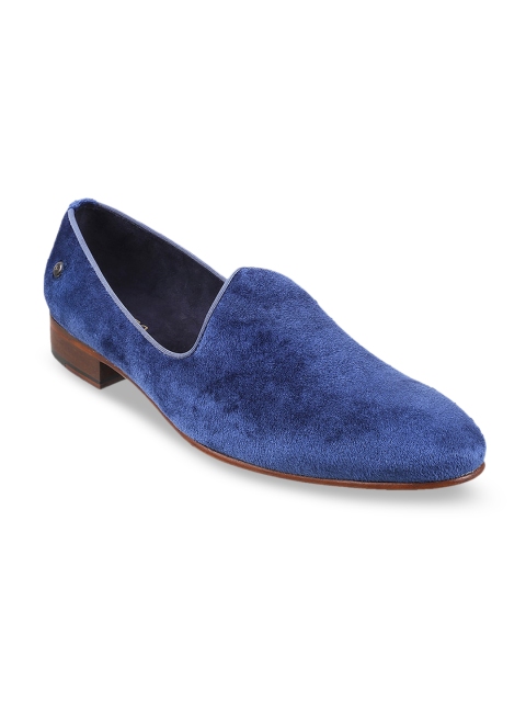 

Metro Men Blue Solid Formal Loafers