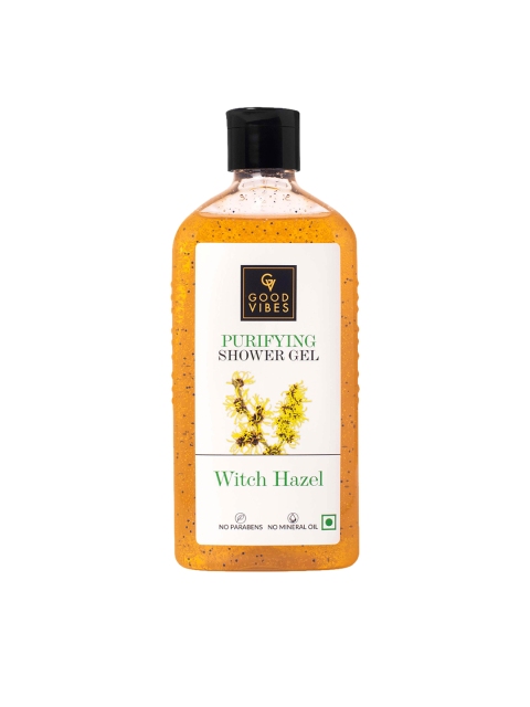 

Good Vibes Witch Hazel Paraben-Free Purifying Shower Gel - 300 ml, Orange