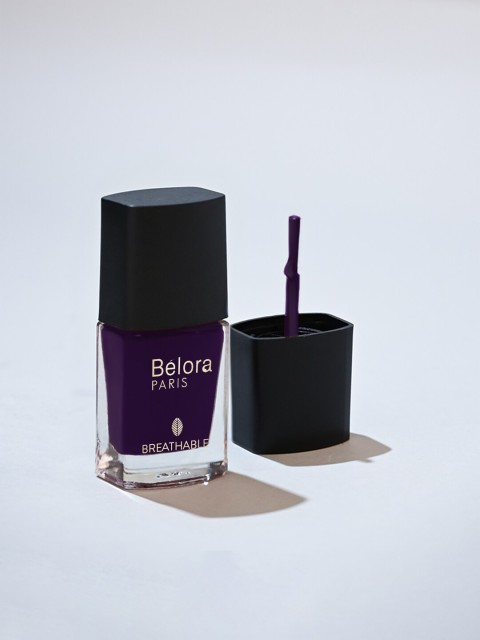 

Belora Paris Breathable Made Safe Longstay Nail Polish - Met Purple 30