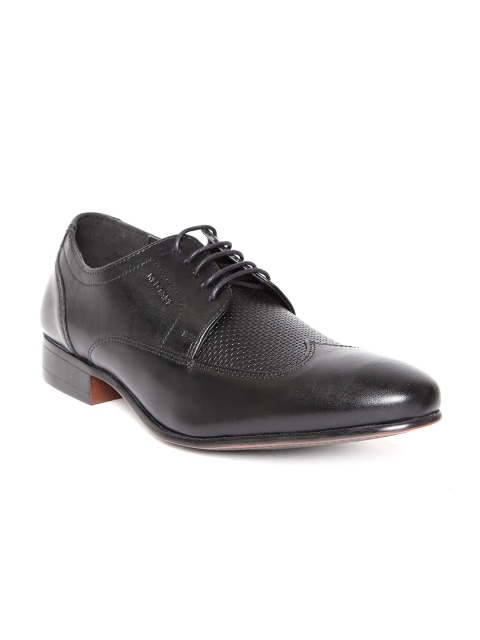 

Red Tape Men Black Leather Formal Shoes