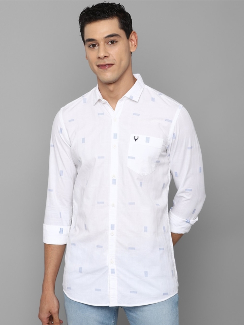 

Allen Solly Sport Men White Printed Casual Shirt