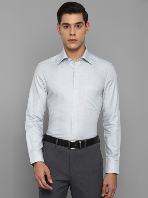 

Louis Philippe Men Blue Formal Shirt