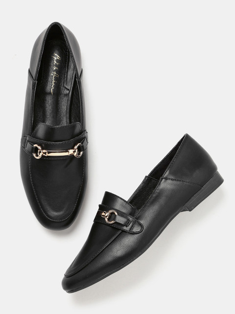 

Mast & Harbour Women Black Loafers