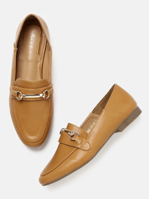 

Mast & Harbour Women Tan Brown Loafers