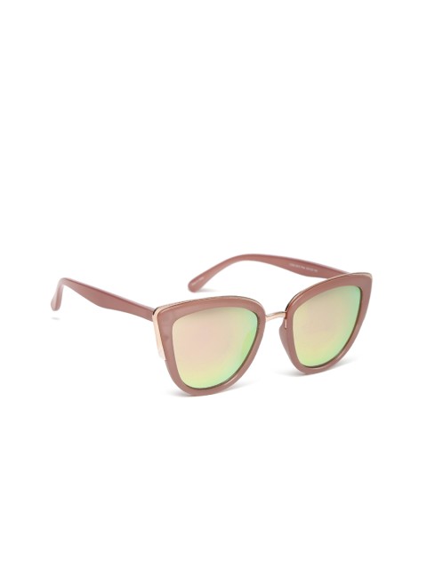 

DressBerry Women Mirrored Cateye Sunglasses MFB-PN-SS-C550-0313, Pink