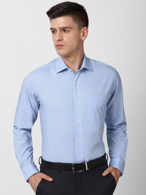 

Van Heusen Men Blue Formal Shirt