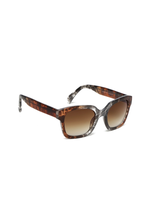 

DressBerry Women Square Sunglasses MFB-PN-SS-24629RNJ, Brown