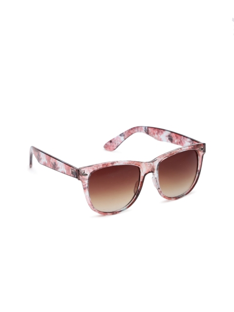 

DressBerry Women Rectangle Sunglasses MFB-PN-SS-24487FGX, Brown
