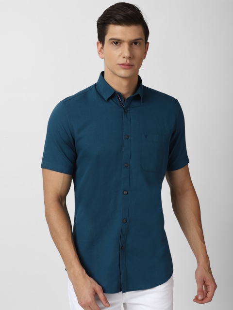 

Van Heusen Sport Men Blue Slim Fit Casual Shirt