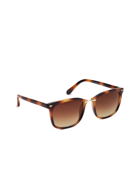 

Mast & Harbour Women Wayfarer Sunglasses, Brown