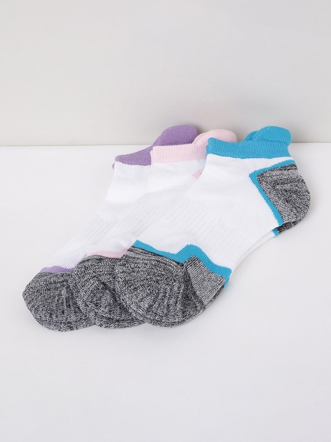 

max Women Pack of 3 Assorted Cotton Socks