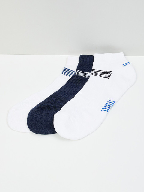

max Girls Pack of 3 Assorted Ankle Length Socks, Multi