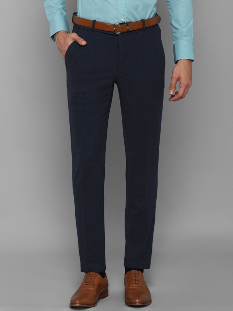 

Louis Philippe Men Navy Blue Trousers