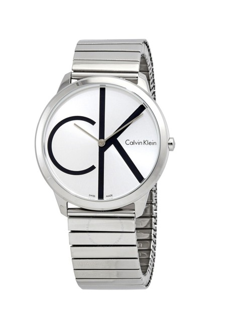 

Calvin Klein Women Silver-Toned Dial & Silver Toned Straps Analogue Watch K3M211Z6