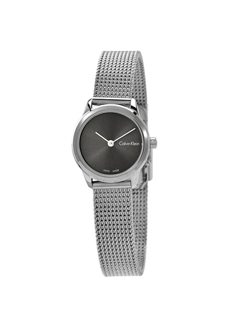 

Calvin Klein Women Grey Dial & Silver Toned Bracelet Style Straps Analogue Watch K3M231Y3