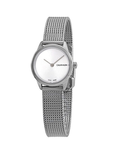 

Calvin Klein Women Silver Toned Dial Bracelet Straps Analogue Watch K3M231Y6
